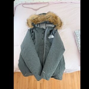 The North Face Women's Gray Jacket Summit series.